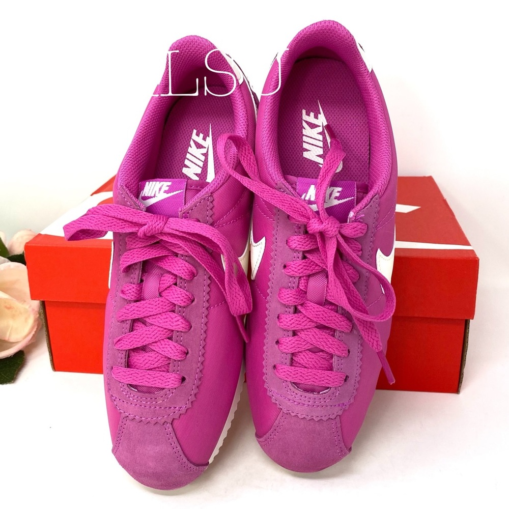 Nike Classic Cortez Nylon Active Fuchsia W AUTHENT - Picture 4 of 8